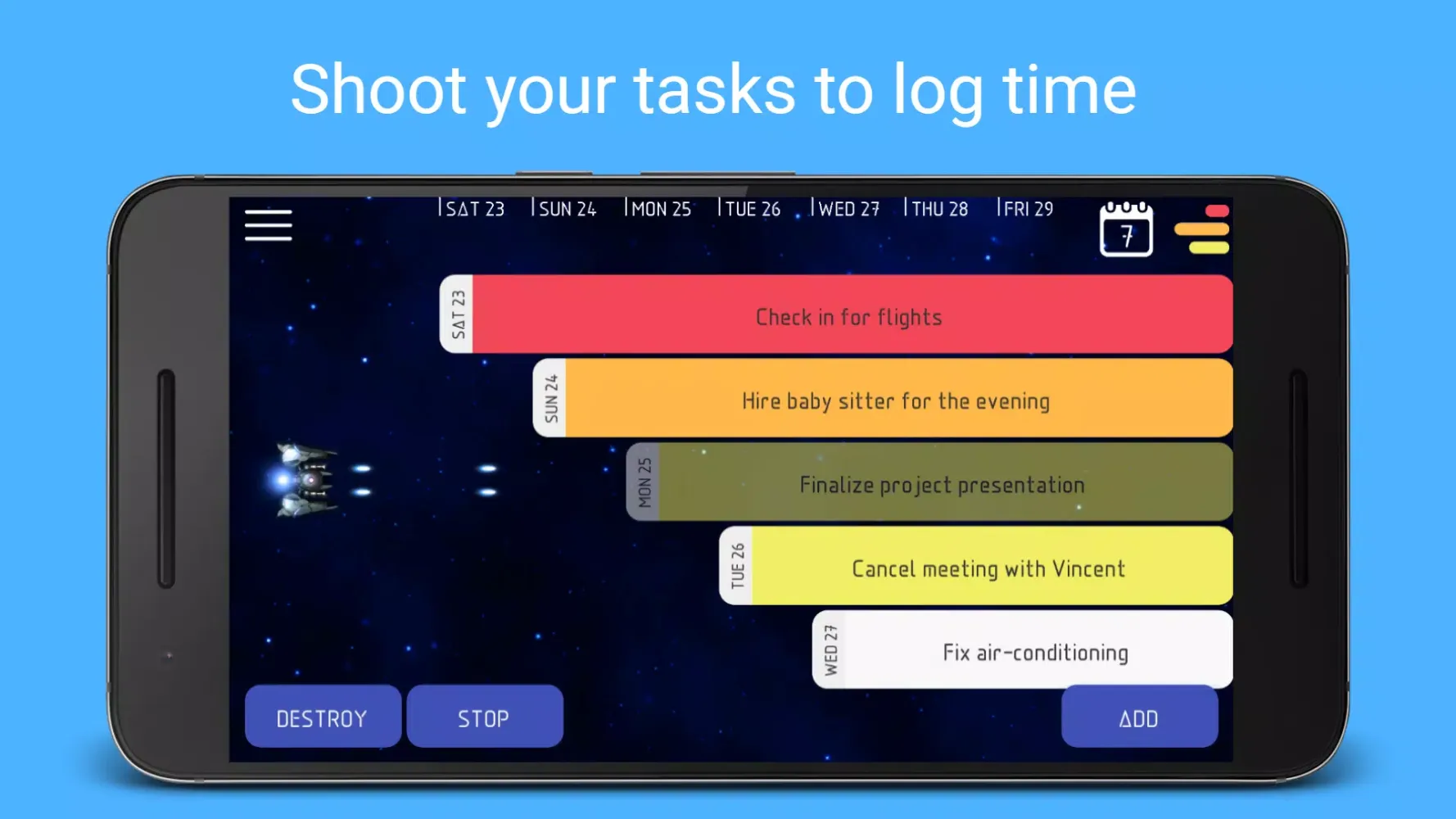 IHMJ: Todolist and Time Tracker 스크린샷