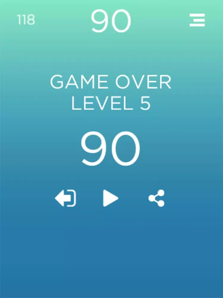Tangkapan layar Zampa Cubes iPad 