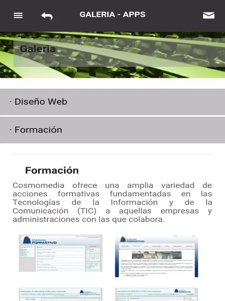 Cosmomedia iPad  Screenshots