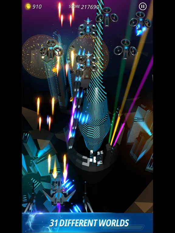 Tangkapan skrin Star Sky Shooter iPad 