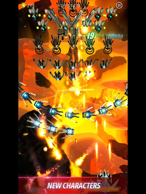 Tangkapan skrin Star Sky Shooter iPad 