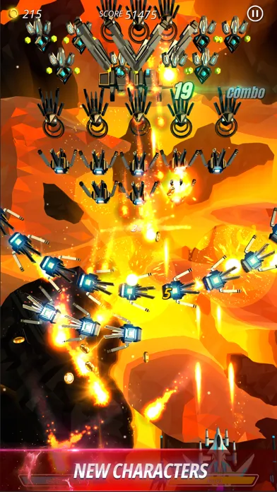 Tangkapan skrin Star Sky Shooter