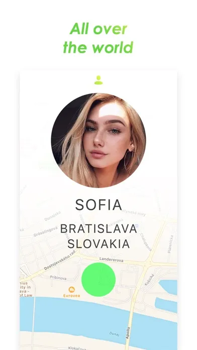 Tangkapan skrin Pick — random dating