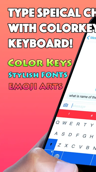 ColorKeys keyboard: Fancy Text Ekran Görüntüleri