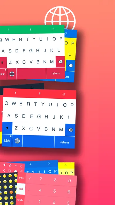 ColorKeys keyboard: Fancy Text Ekran Görüntüleri