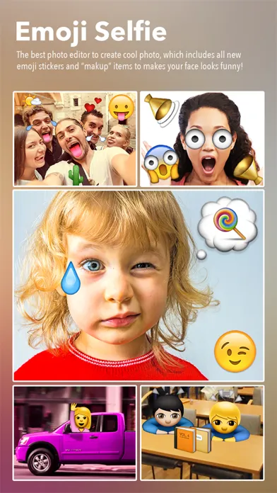 صور Emoji Selfie Collage Editor