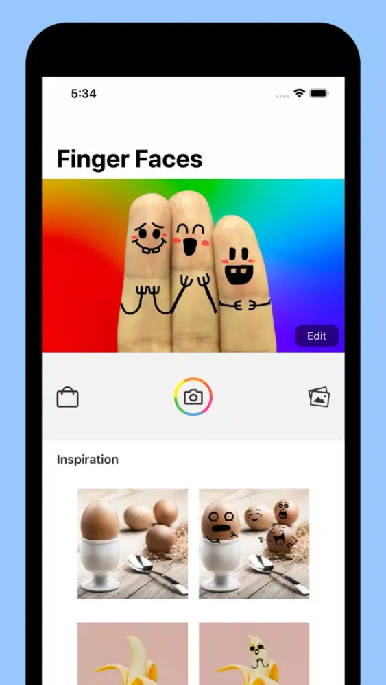 Capturas de tela do Finger Faces Pro