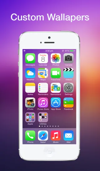 Скриншоты Glassy Wallpaper & Screen Designer - Design Custom Wallpapers for iPhone