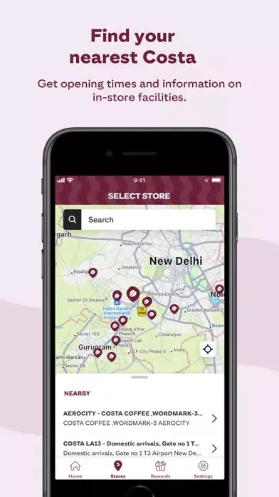 Costa Coffee Club India Screenshots