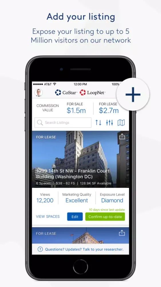 My Listings - LoopNet, Costar 스크린샷