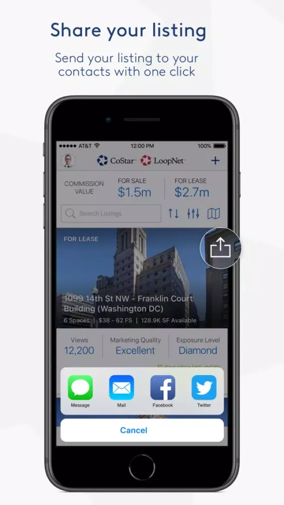 My Listings - LoopNet, Costar 스크린샷