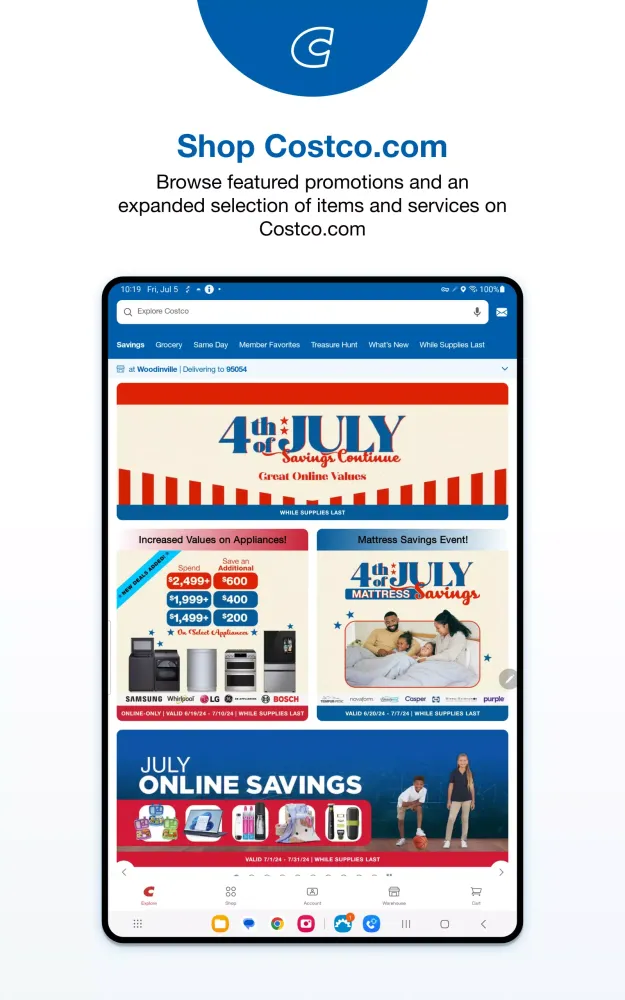 Скриншоты Costco Wholesale