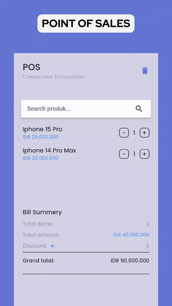 Capturas de pantalla de App Kasir Offline Simple POS