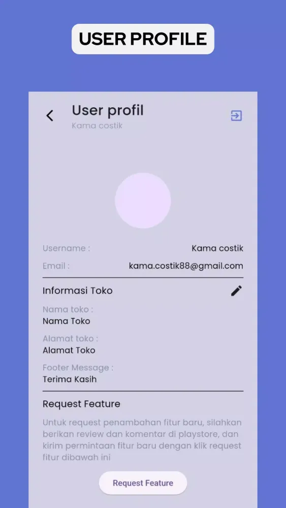 Capturas de pantalla de App Kasir Offline Simple POS