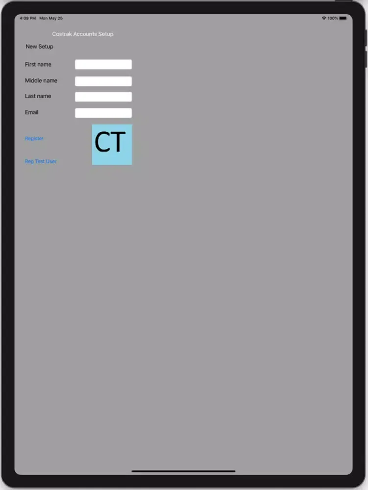 Скриншоты Costrak Accounts: Invoicing iPad 