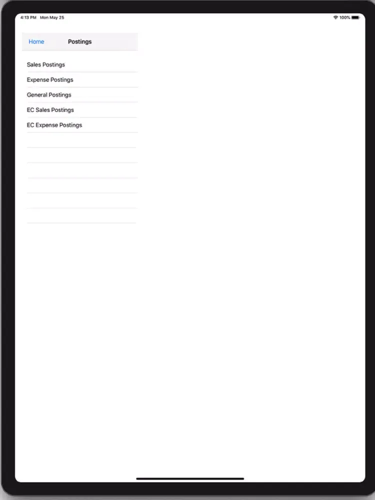 Скриншоты Costrak Accounts: Invoicing iPad 