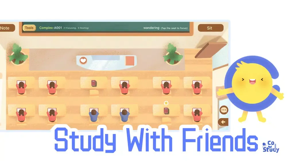 CoStudy-Online Self-study Room應用截圖