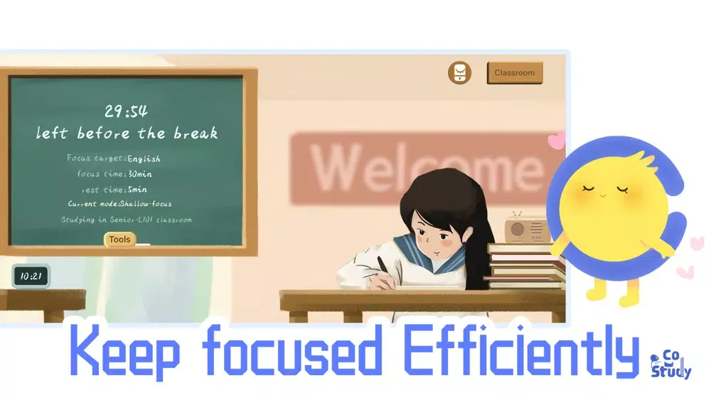 CoStudy-Online Self-study Room應用截圖