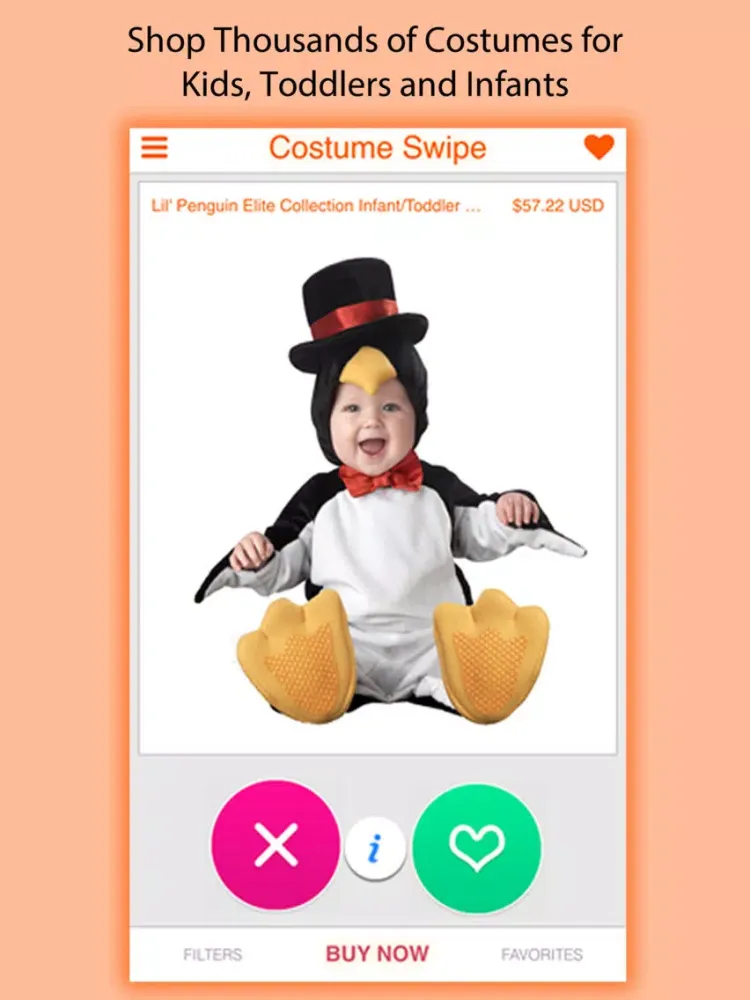 Скриншоты Costume Swipe - Shop 1000's of Halloween Costumes iPad 