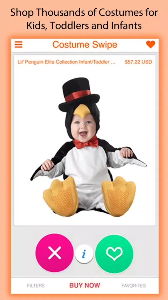 Скриншоты Costume Swipe - Shop 1000's of Halloween Costumes