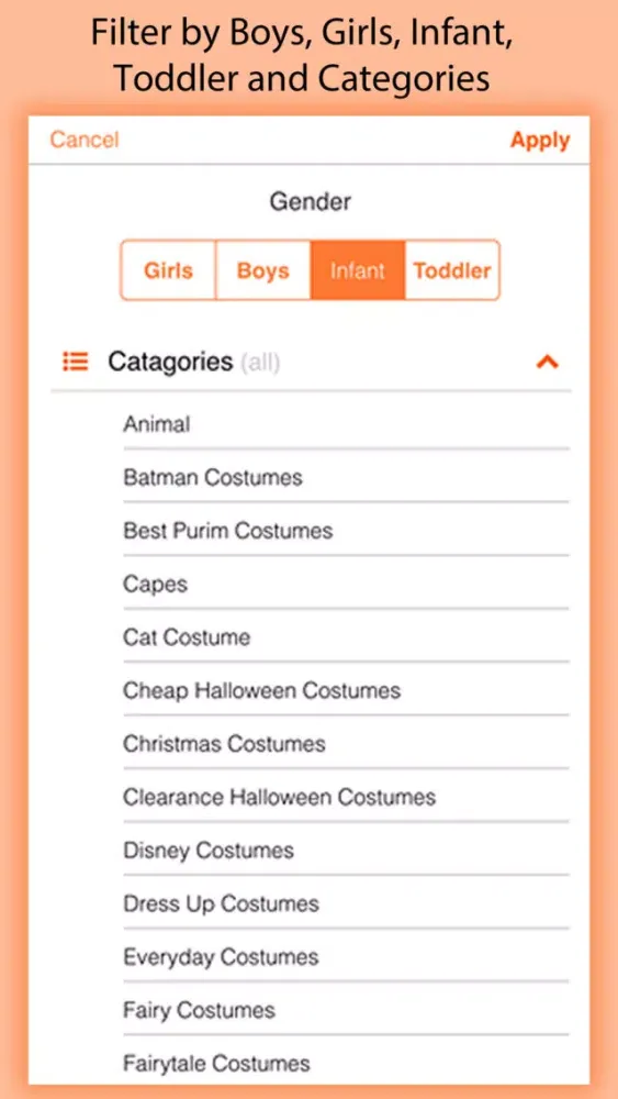 Скриншоты Costume Swipe - Shop 1000's of Halloween Costumes