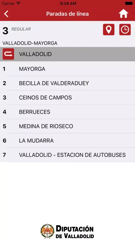 Transporte Prov. Valladolid स्क्रीनशॉट