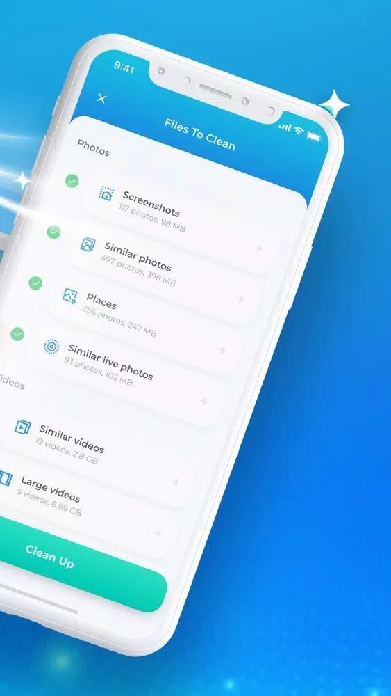 Capturas de tela do Phone Cleaner - Clean App