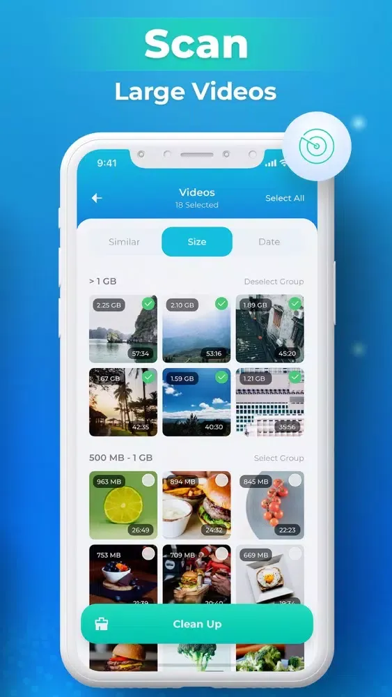 Capturas de tela do Phone Cleaner - Clean App