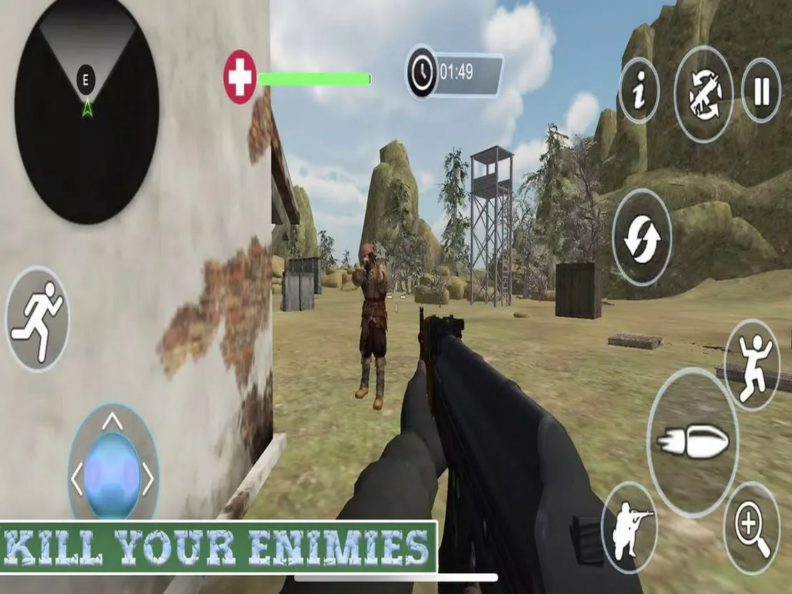 Rescue Border: Action Shooting iPad  স্ক্রিনশট
