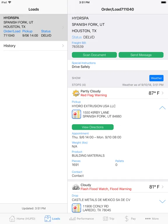 myDRIVE COTC iPad  Ekran Görüntüleri