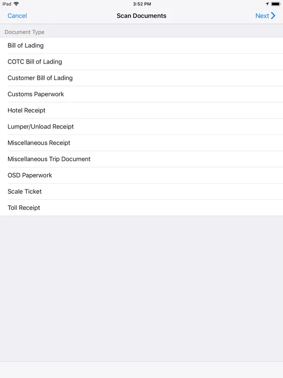 myDRIVE COTC iPad  Ekran Görüntüleri
