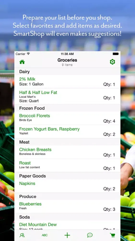 SmartShop - List Manager应用截图