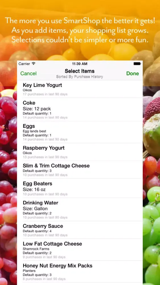 SmartShop - List Manager应用截图