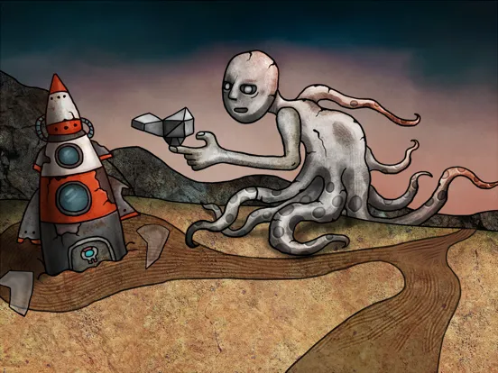 Capturas de tela do ISOLAND4: The Anchor of Memory iPad 