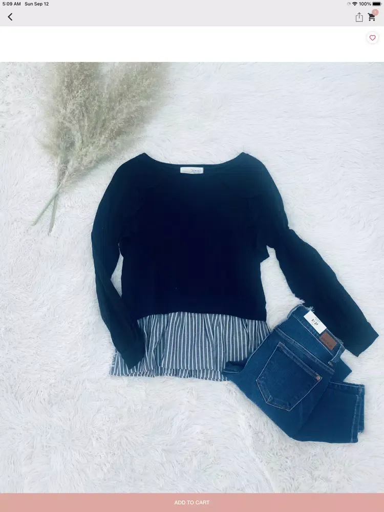 Capturas de tela do Cotton Posh Boutique iPad 