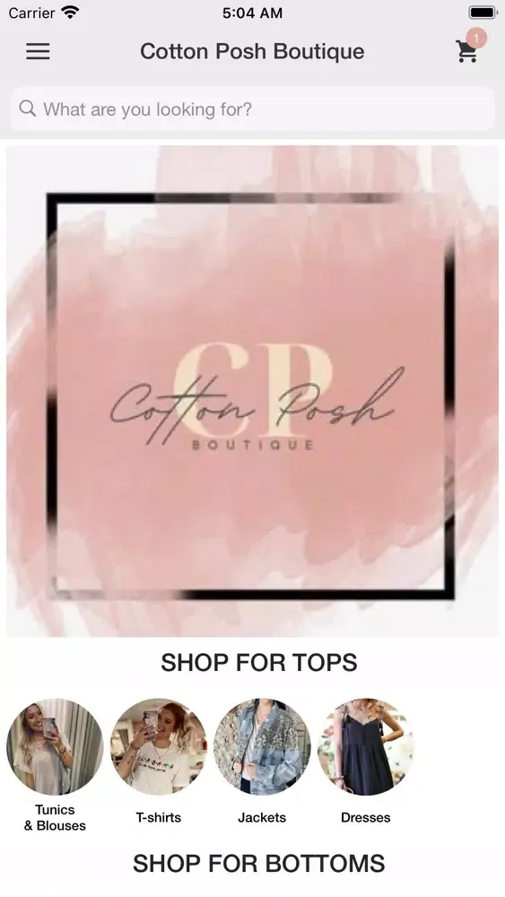 Capturas de tela do Cotton Posh Boutique