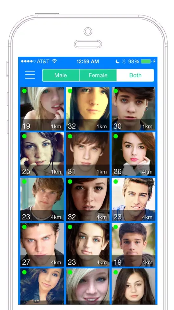 Captures d'écran de LetsFlirt