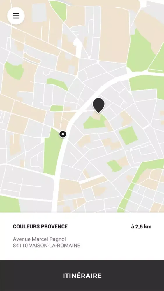 Tangkapan skrin Couleurs Provence