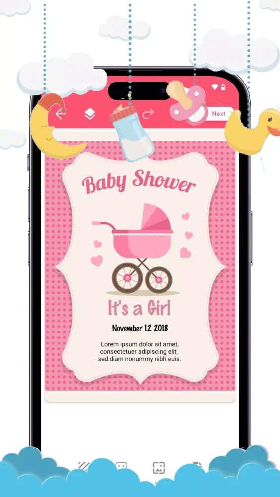 Invitation Maker & Card Maker 스크린샷
