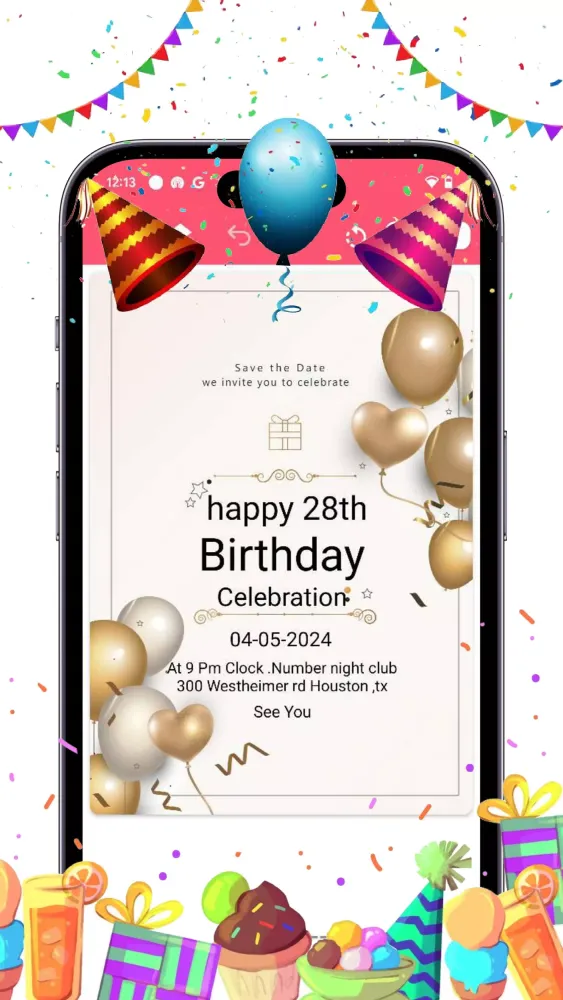 Invitation Maker & Card Maker 스크린샷