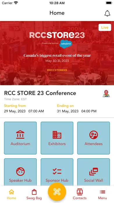 RCC STORE 23 Conference スクリーンショット