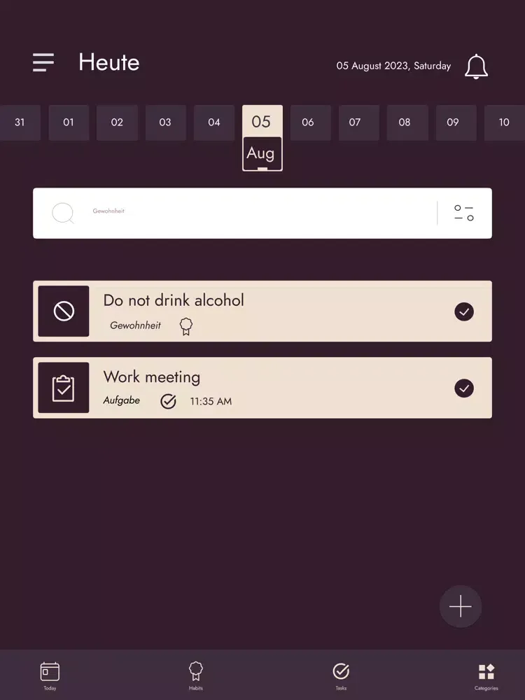 FocusLane - Your ADHD App iPad  سکرین شاٹس