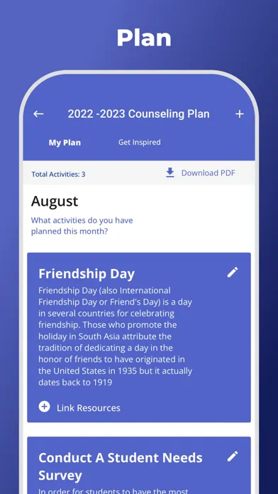 Counselora Screenshots