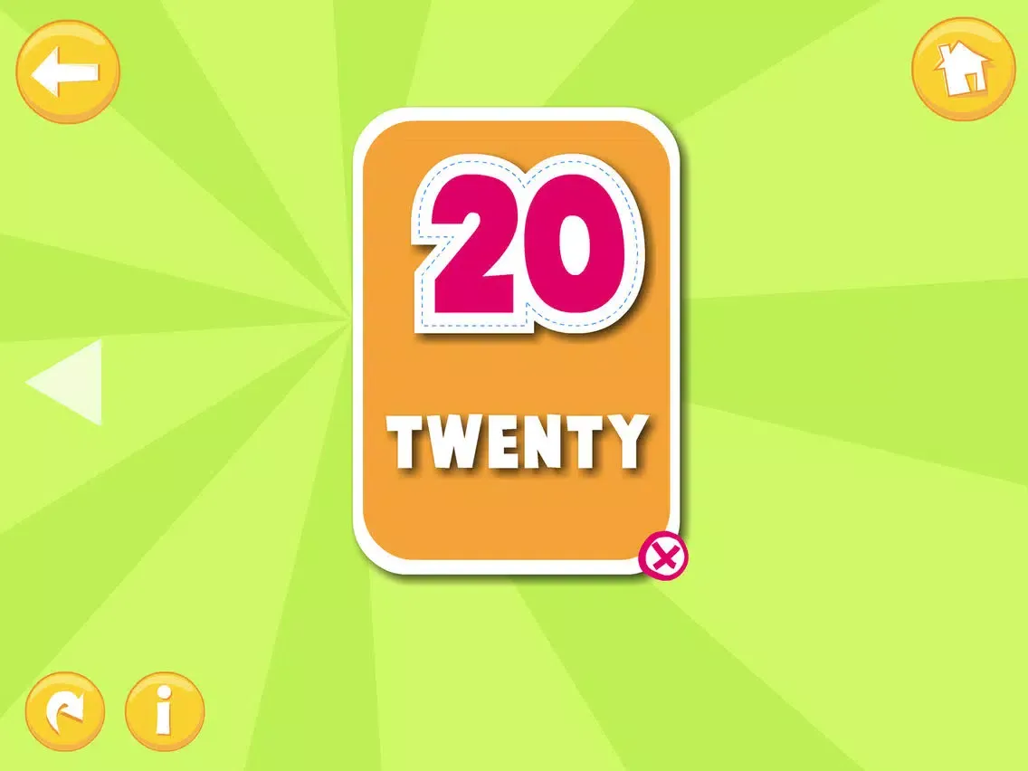 Counting to 20 iPad  स्क्रीनशॉट