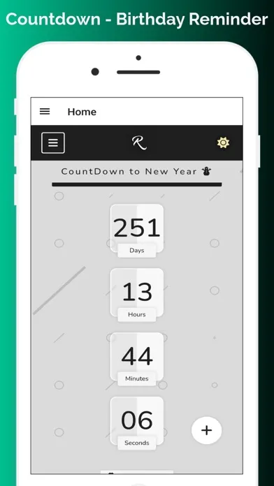 Скриншоты Countdown + Birthday Reminder