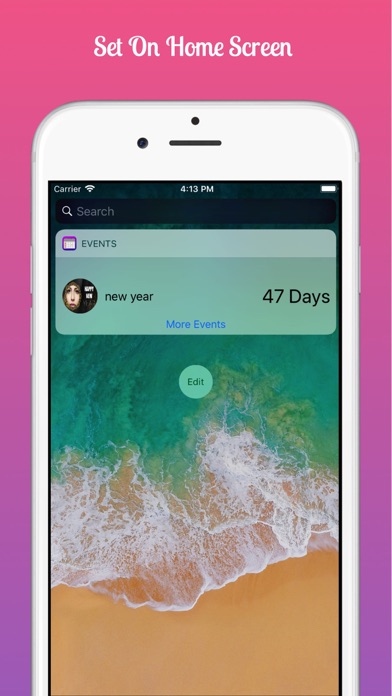 Ảnh chụp màn hình của Count Down Widget 2017