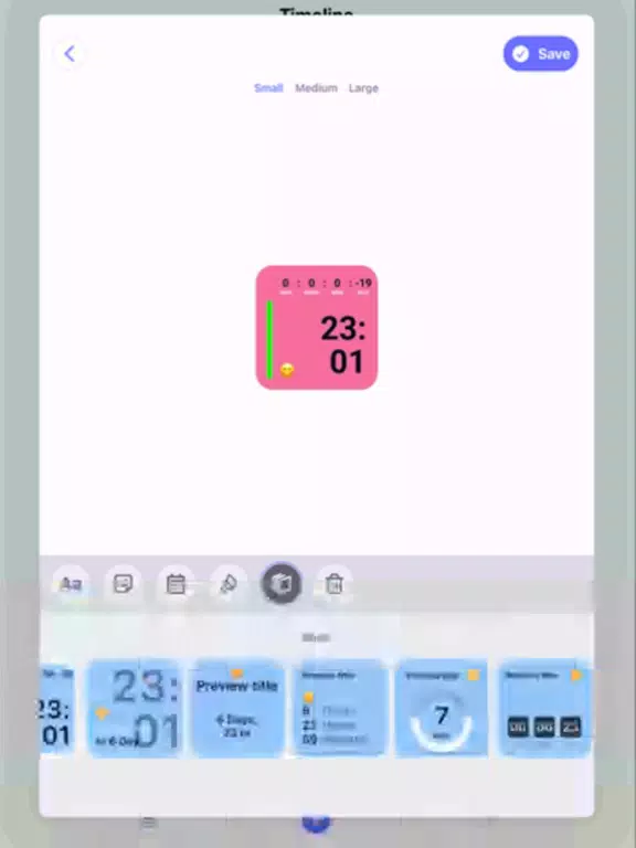 Zrzuty ekranu Countdown Widget and Timer App iPad 