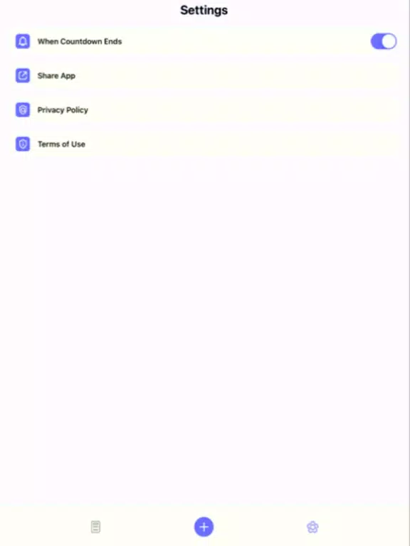 Zrzuty ekranu Countdown Widget and Timer App iPad 