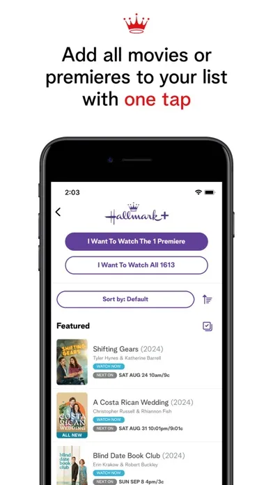 تصاویر Hallmark Movie Checklist