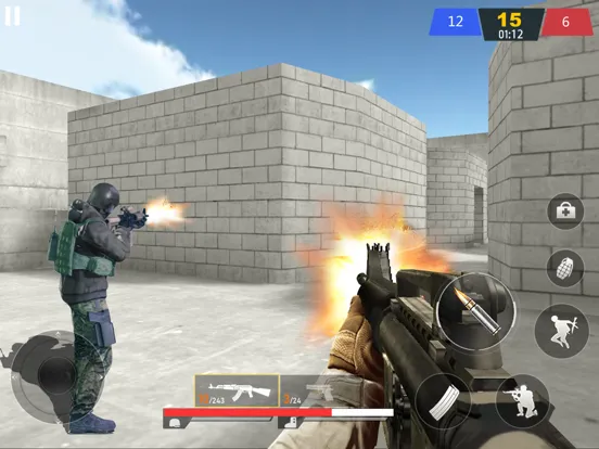 Critical Terrorist Shoot FPS iPad  سکرین شاٹس